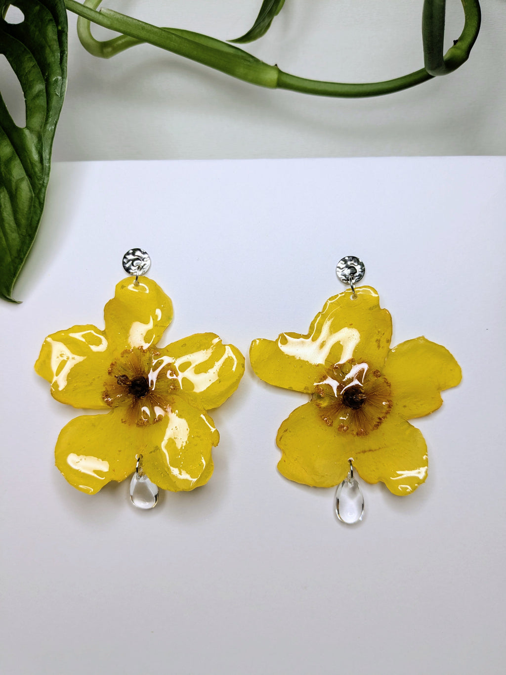 .Boucles d'oreilles Selene Millepertuis géantes