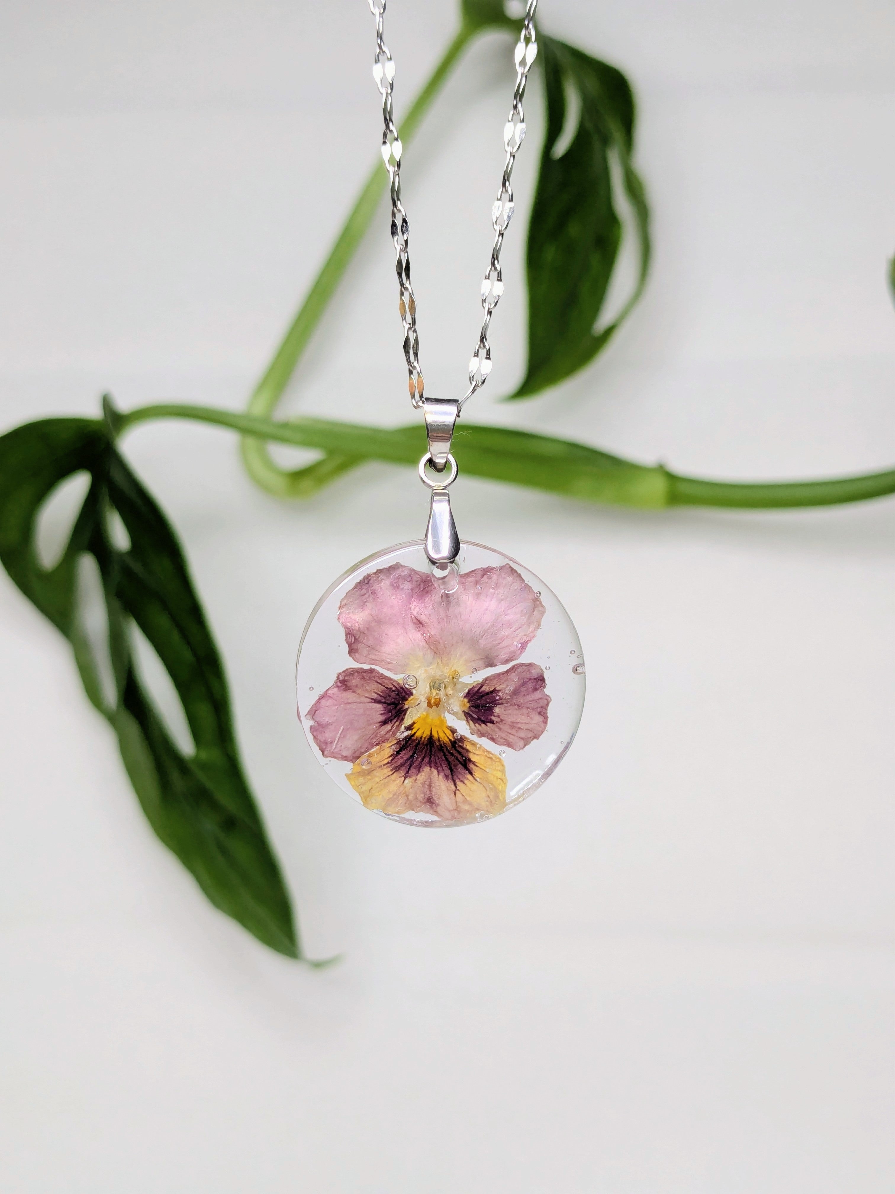Pendentif Pensée