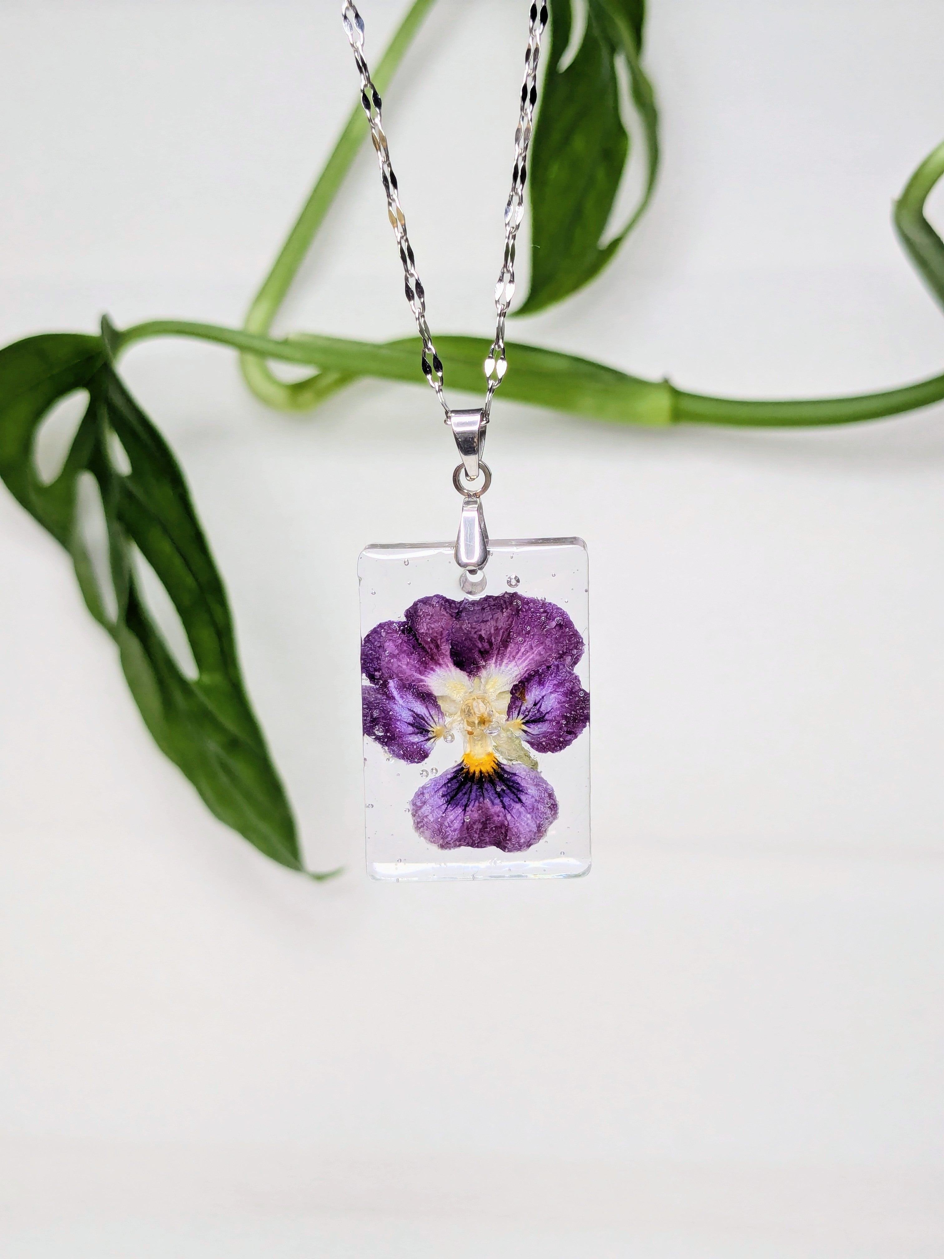 Pendentif Pensée