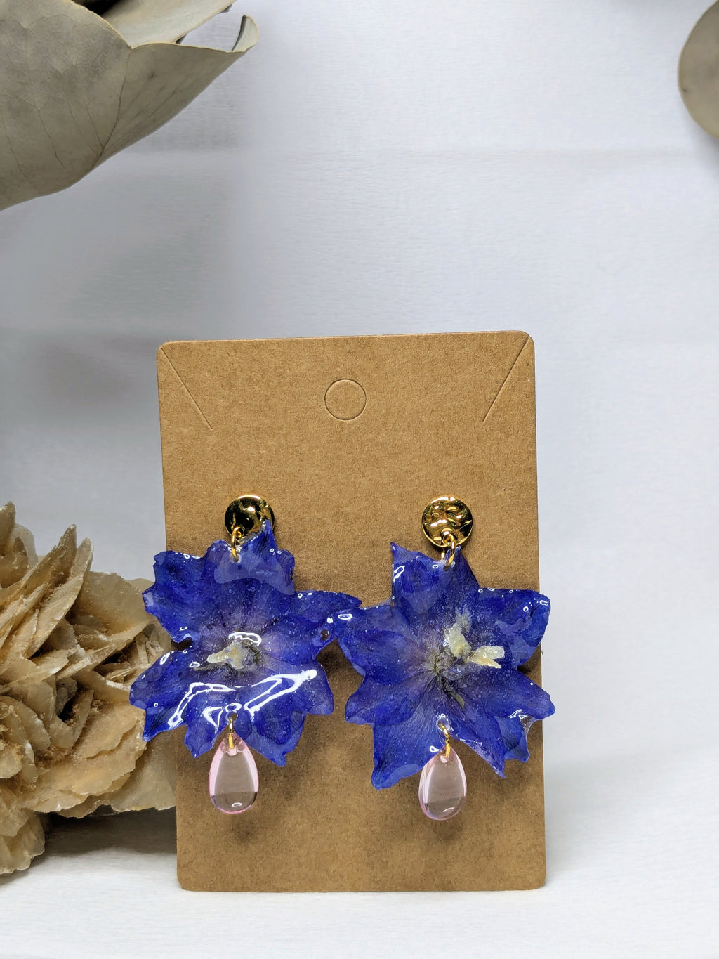 Boucles d'oreilles Selene Delphinium