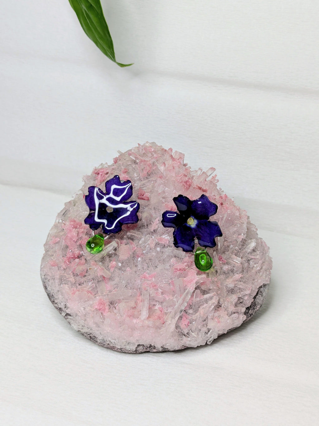 Boucles d'oreilles Verveines
