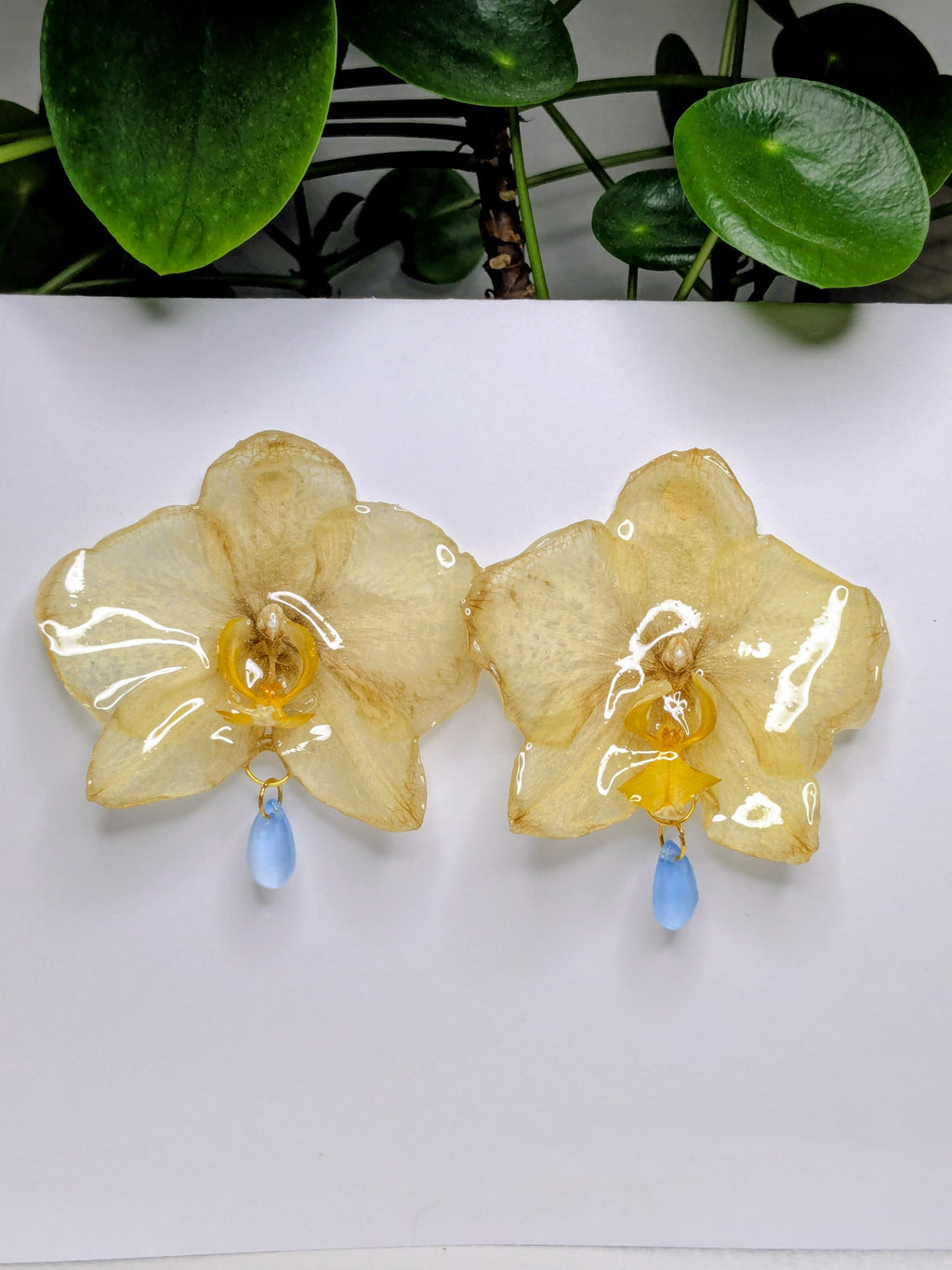 Boucles d'oreilles Elvira Orchidées L