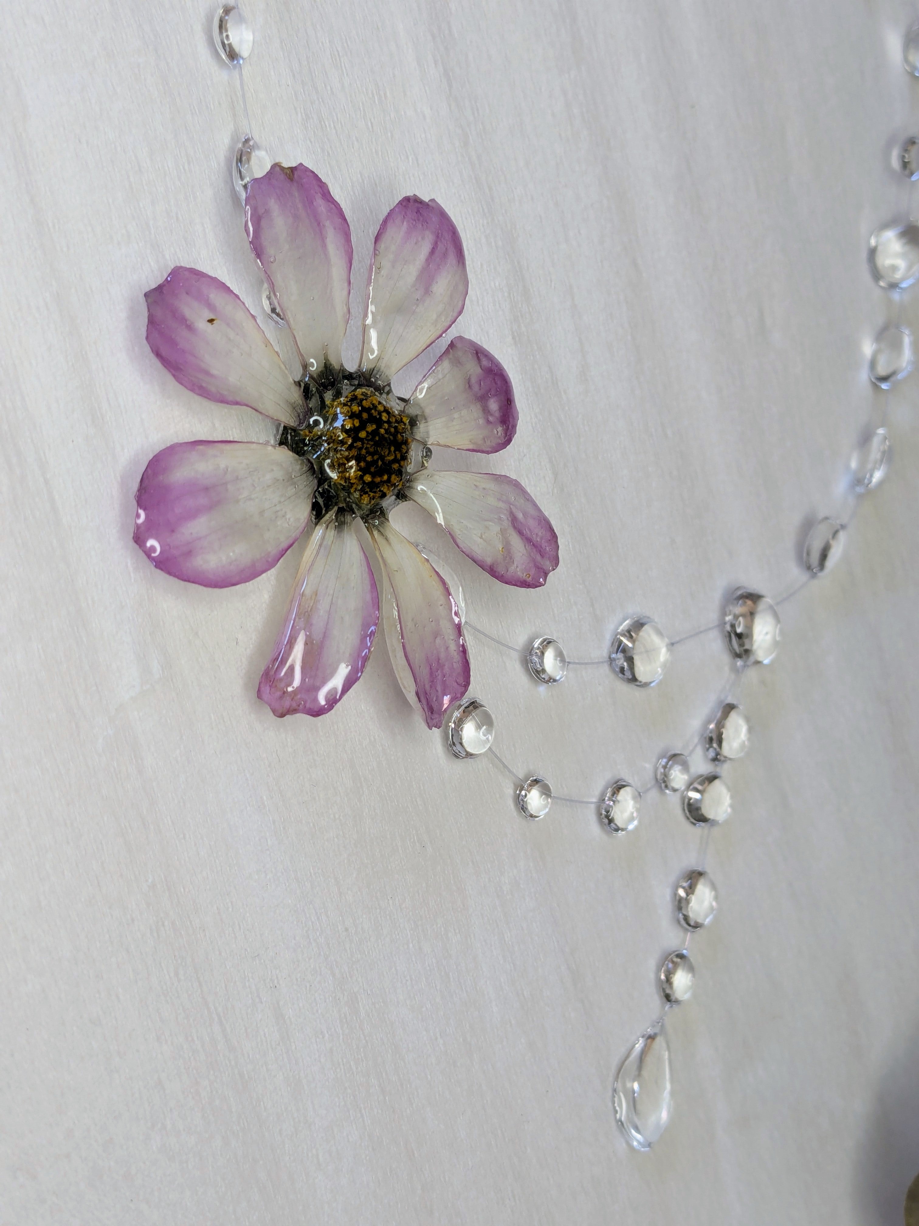 Collier Cosmos pluie