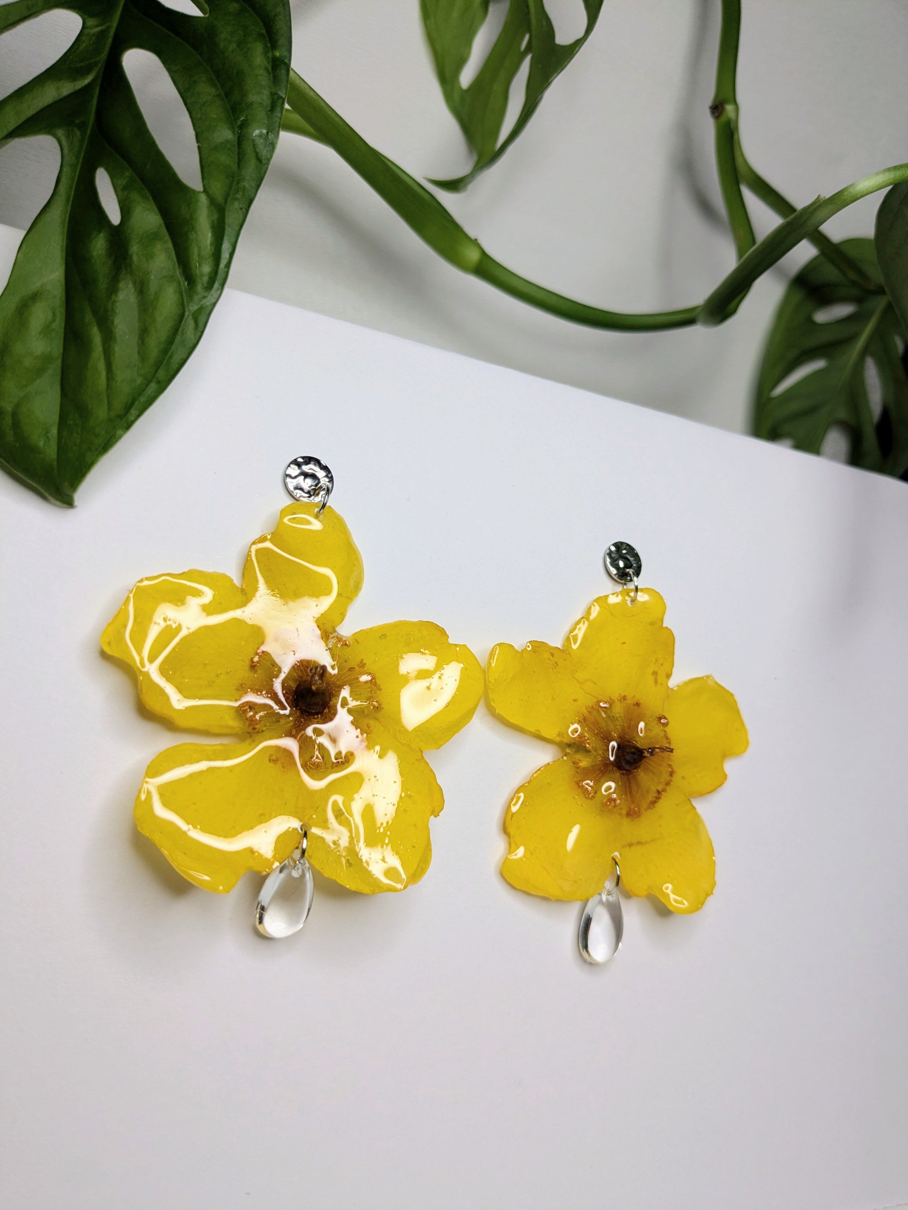 .Boucles d'oreilles Selene Millepertuis géantes