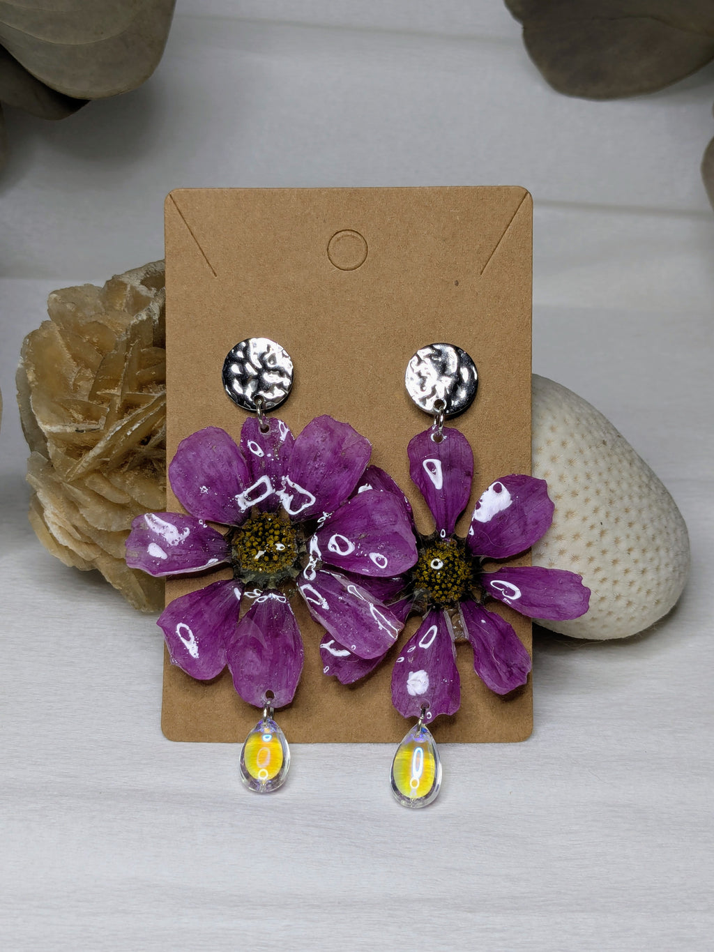 Boucles d'oreilles Zéphira Cosmos