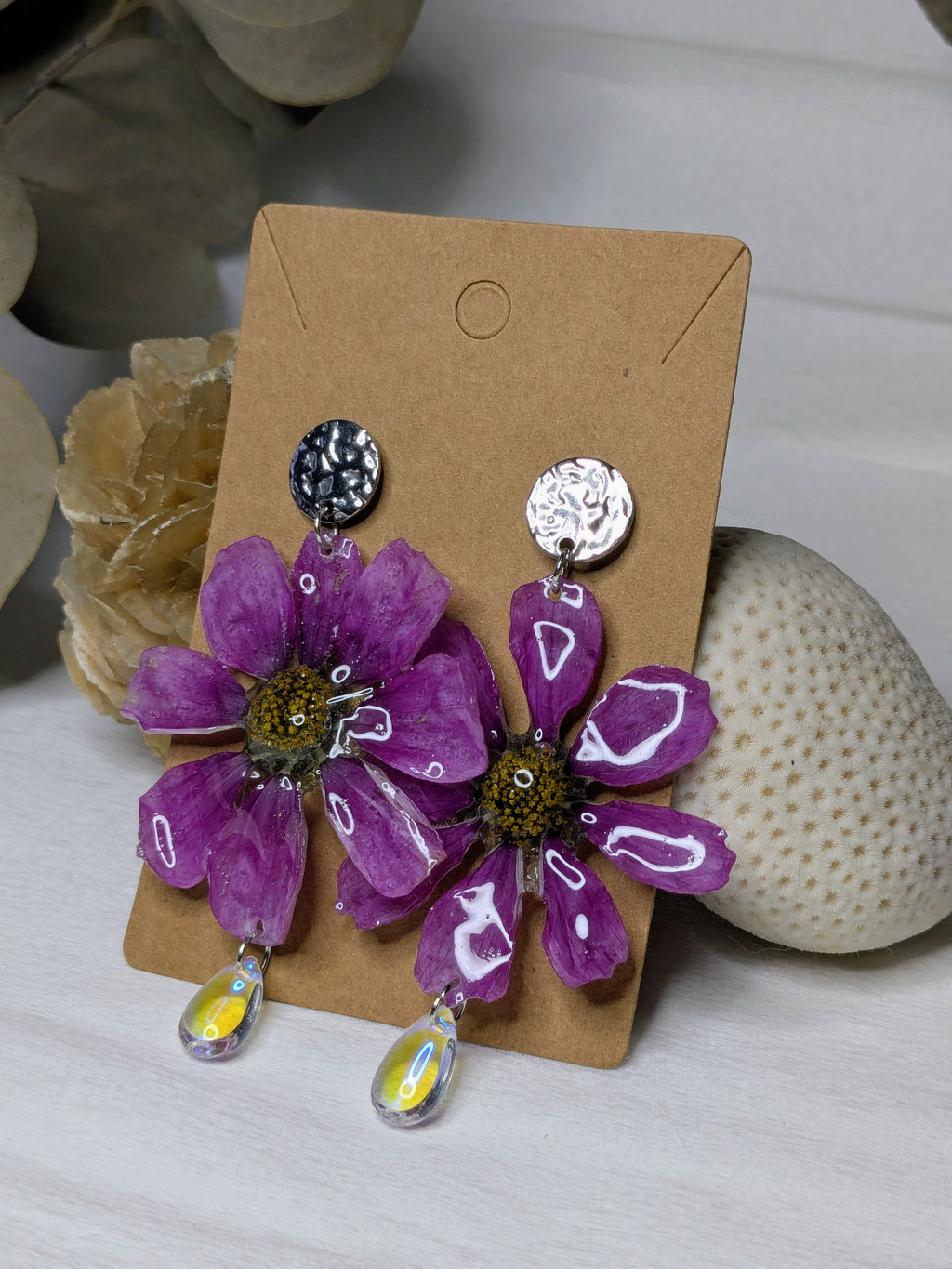Boucles d'oreilles Zéphira Cosmos