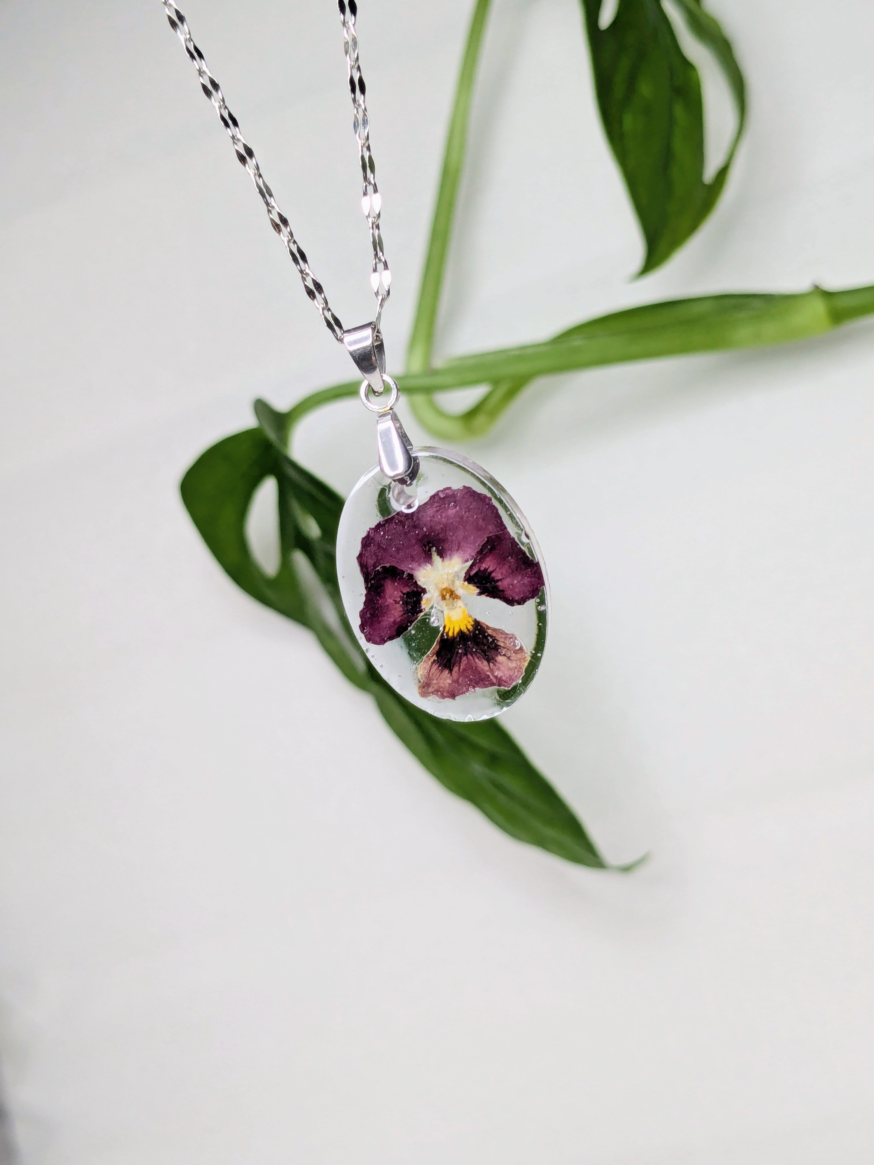 Pendentif Pensée