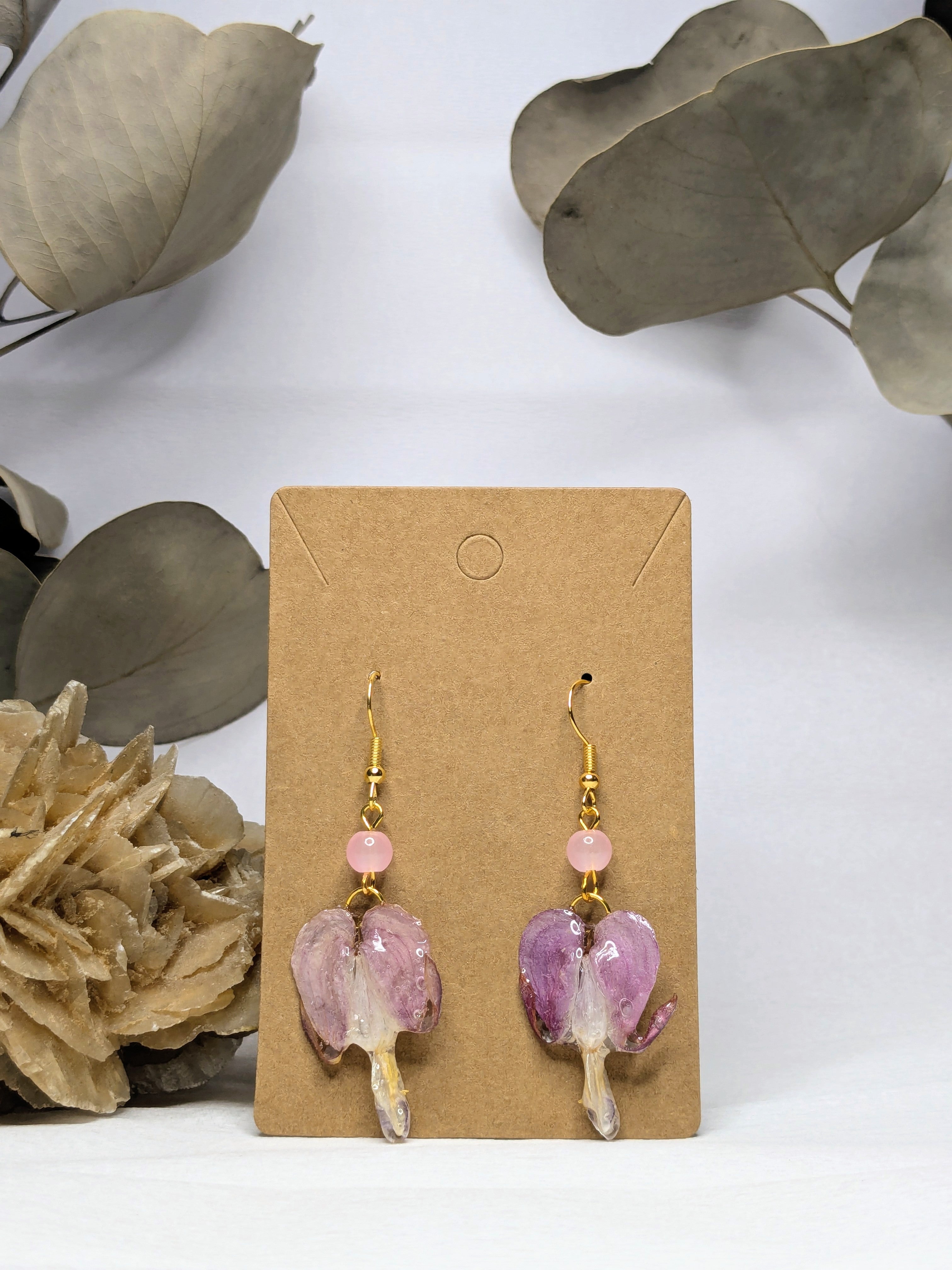Boucles d'oreilles Ysée Cœurs de Marie